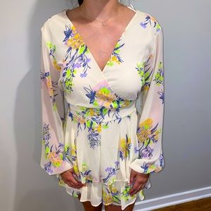 Summer floral dress